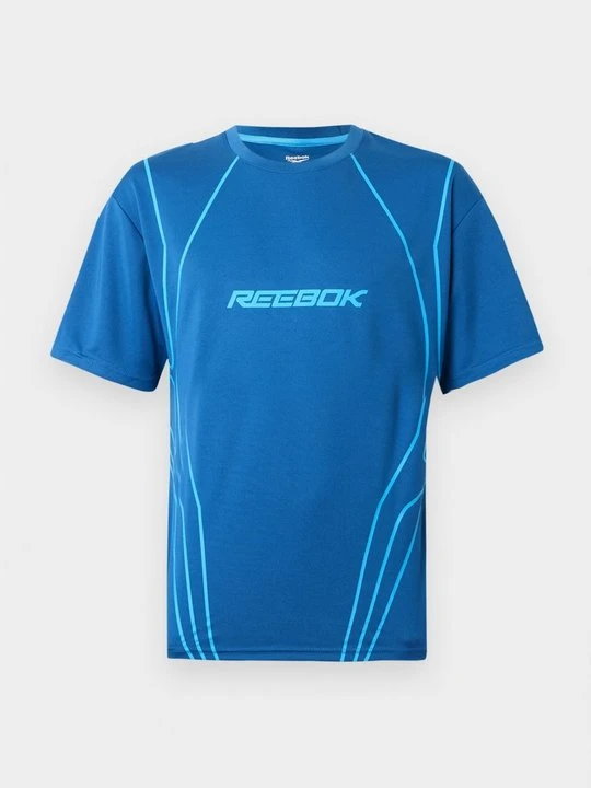 Zdjęcie produktu T-shirt z nadrukiem Reebok niebieski