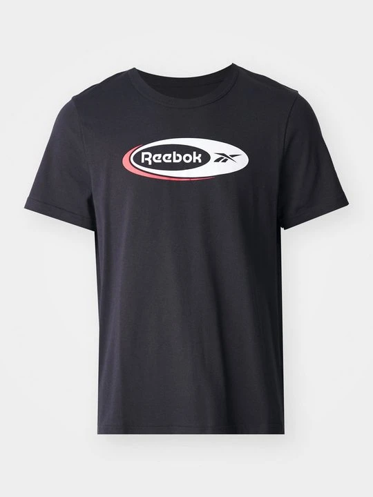 Zdjęcie produktu T-shirt z nadrukiem Reebok czarny