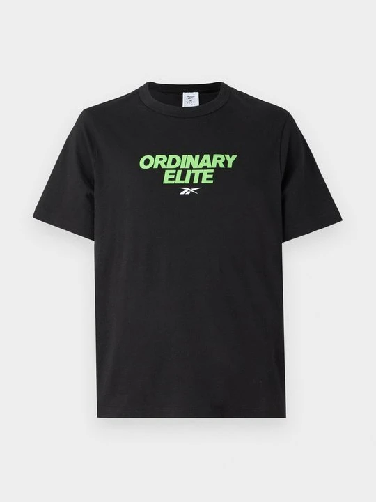 Zdjęcie produktu T-shirt z nadrukiem Reebok czarny