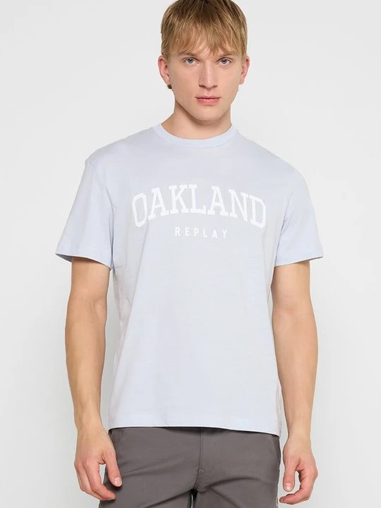 Zdjęcie produktu T-shirt z nadrukiem Replay