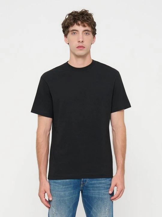 Zdjęcie produktu T-shirt z nadrukiem Replay czarny