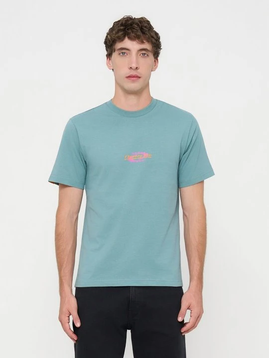 Zdjęcie produktu T-shirt z nadrukiem Replay niebieski