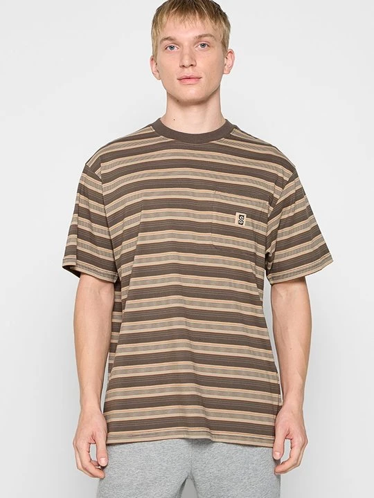 Zdjęcie produktu T-shirt z nadrukiem Rip Curl brązowy