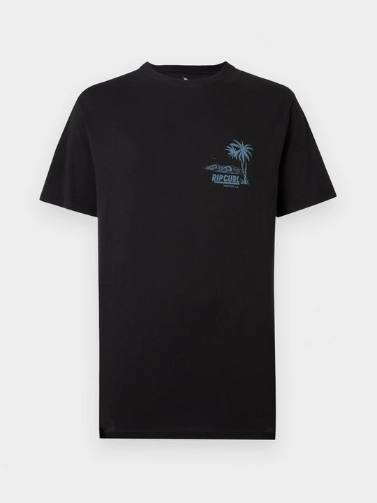 Zdjęcie produktu T-shirt z nadrukiem Rip Curl czarny