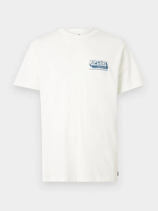 Zdjęcie produktu T-shirt z nadrukiem Rip Curl mleczny