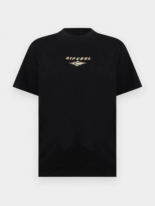 Zdjęcie produktu T-shirt z nadrukiem Rip Curl czarny