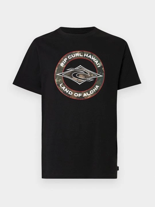 Zdjęcie produktu T-shirt z nadrukiem Rip Curl czarny