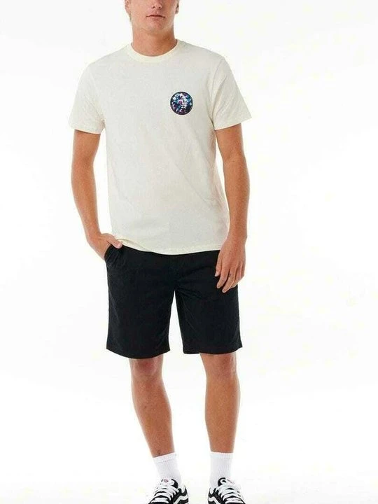 Zdjęcie produktu T-shirt z nadrukiem Rip Curl beżowy