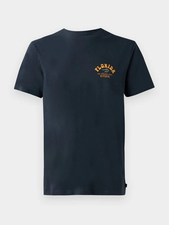 Zdjęcie produktu T-shirt z nadrukiem Rip Curl granatowy