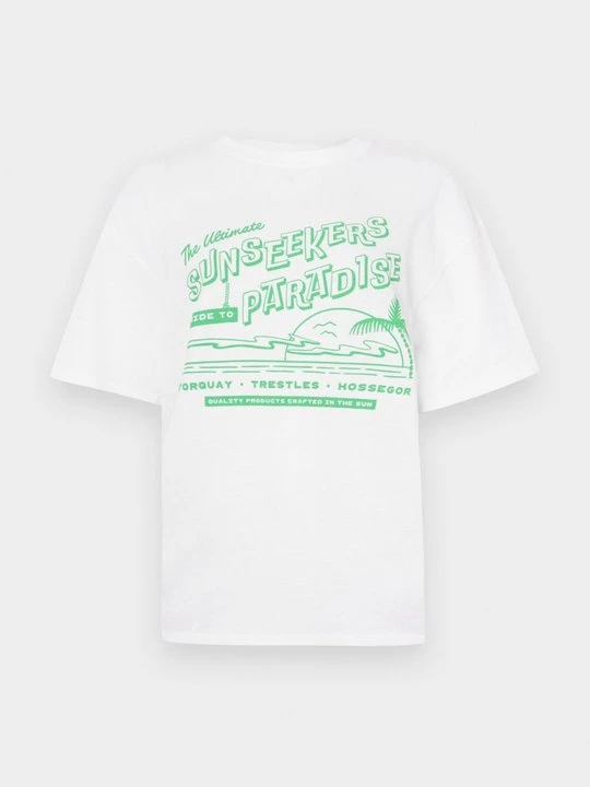 Zdjęcie produktu T-shirt z nadrukiem Rip Curl biały