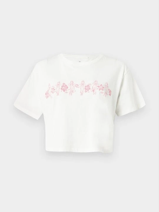 Zdjęcie produktu T-shirt z nadrukiem Rip Curl mleczny