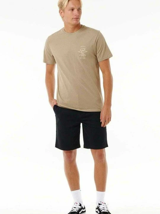 Zdjęcie produktu T-shirt z nadrukiem Rip Curl piaskowy