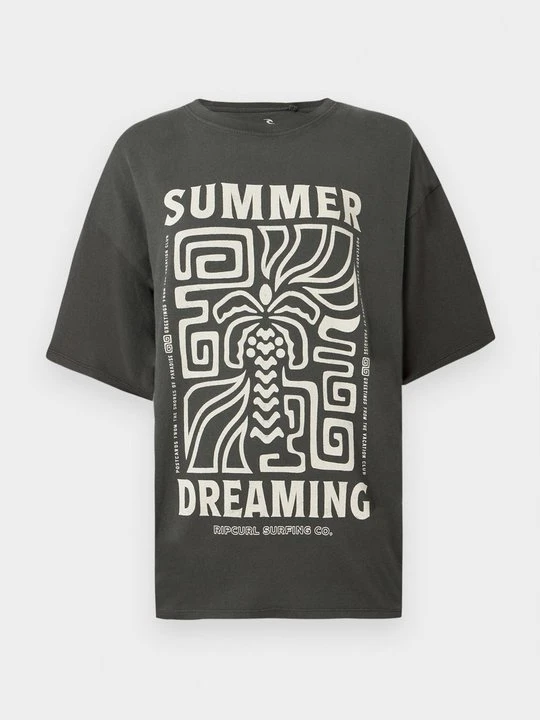 Zdjęcie produktu T-shirt z nadrukiem Rip Curl czarny