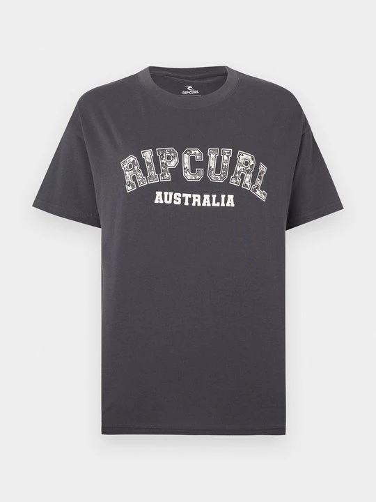 Zdjęcie produktu T-shirt z nadrukiem Rip Curl czarny