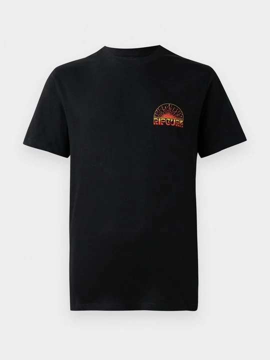 Zdjęcie produktu T-shirt z nadrukiem Rip Curl czarny