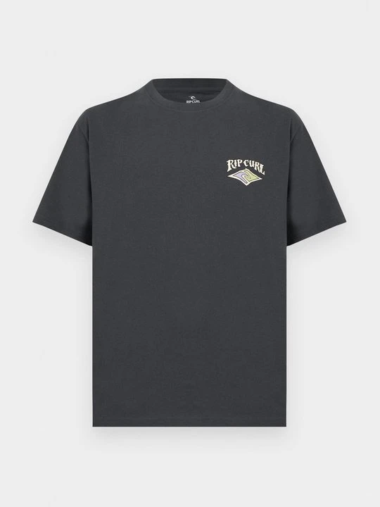Zdjęcie produktu T-shirt z nadrukiem Rip Curl czarny