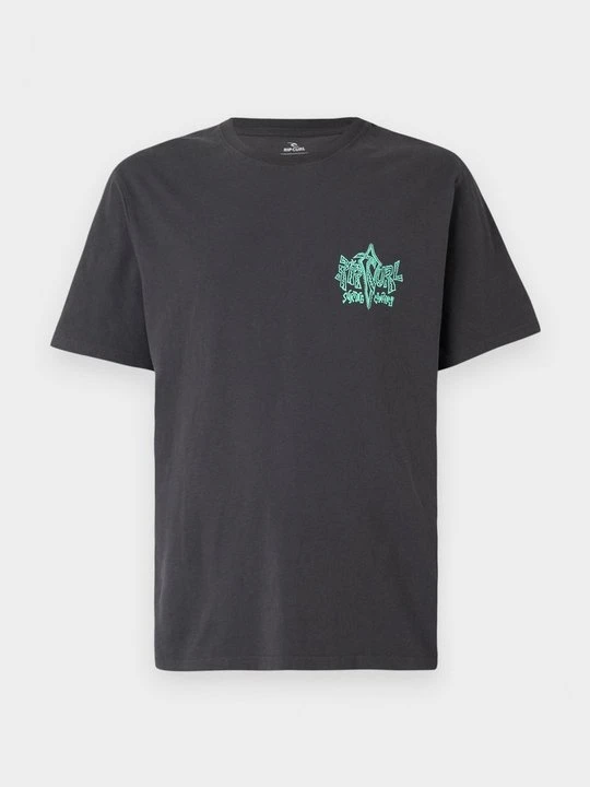 Zdjęcie produktu T-shirt z nadrukiem Rip Curl czarny