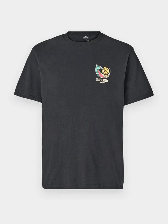 Zdjęcie produktu T-shirt z nadrukiem Rip Curl czarny