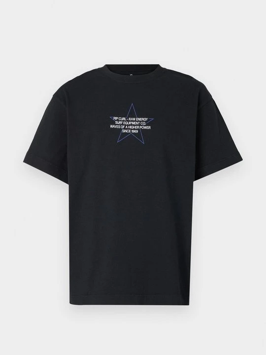 Zdjęcie produktu T-shirt z nadrukiem Rip Curl czarny