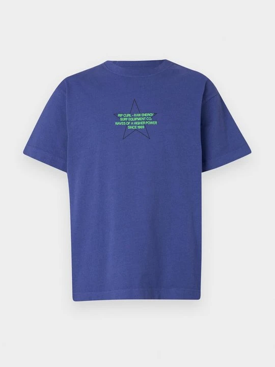 Zdjęcie produktu T-shirt z nadrukiem Rip Curl jagodowy