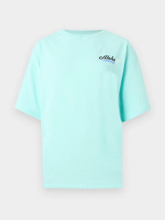 Zdjęcie produktu T-shirt z nadrukiem Rip Curl jasnoniebieski
