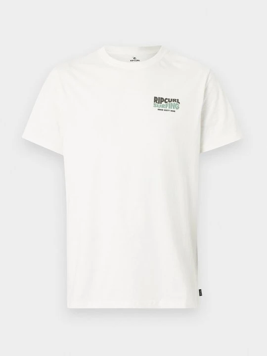 Zdjęcie produktu T-shirt z nadrukiem Rip Curl mleczny