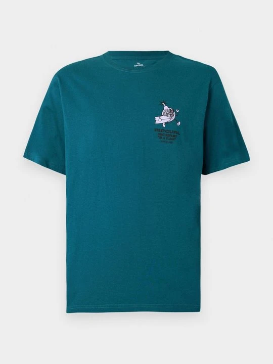 Zdjęcie produktu T-shirt z nadrukiem Rip Curl zielony
