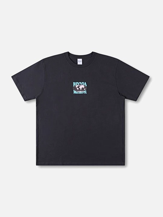 Zdjęcie produktu T-shirt z nadrukiem Rivvia Projects antracytowy
