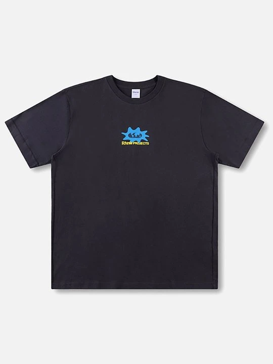 Zdjęcie produktu T-shirt z nadrukiem Rivvia Projects antracytowy melanż