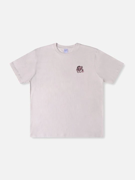 Zdjęcie produktu T-shirt z nadrukiem Rivvia Projects beżowy