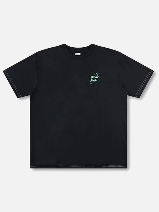 Zdjęcie produktu T-shirt z nadrukiem Rivvia Projects czarny