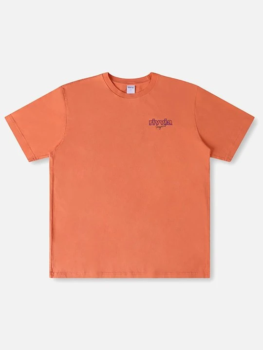 Zdjęcie produktu T-shirt z nadrukiem Rivvia Projects morelowy