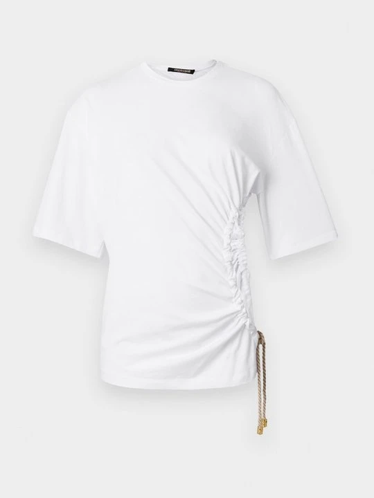 Zdjęcie produktu T-shirt z nadrukiem Roberto Cavalli biały