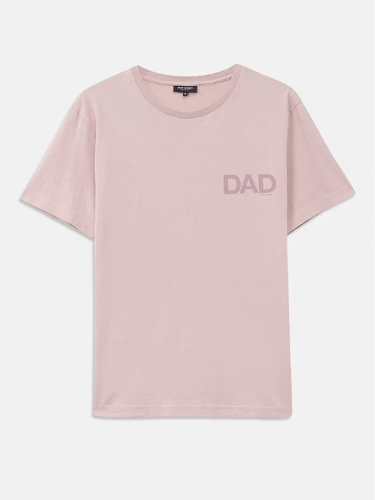 Zdjęcie produktu T-shirt z nadrukiem Ron Dorff różowy