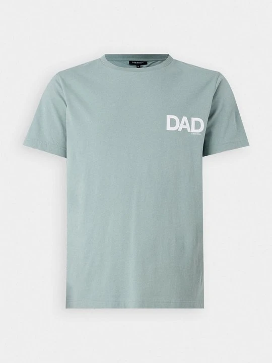 Zdjęcie produktu T-shirt z nadrukiem Ron Dorff niebieski
