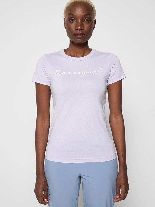 Zdjęcie produktu T-shirt z nadrukiem Rossignol liliowy