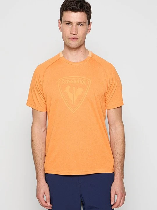 Zdjęcie produktu T-shirt z nadrukiem Rossignol pomarańczowy