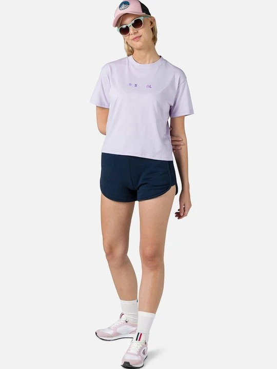 Zdjęcie produktu T-shirt z nadrukiem Rossignol fioletowy