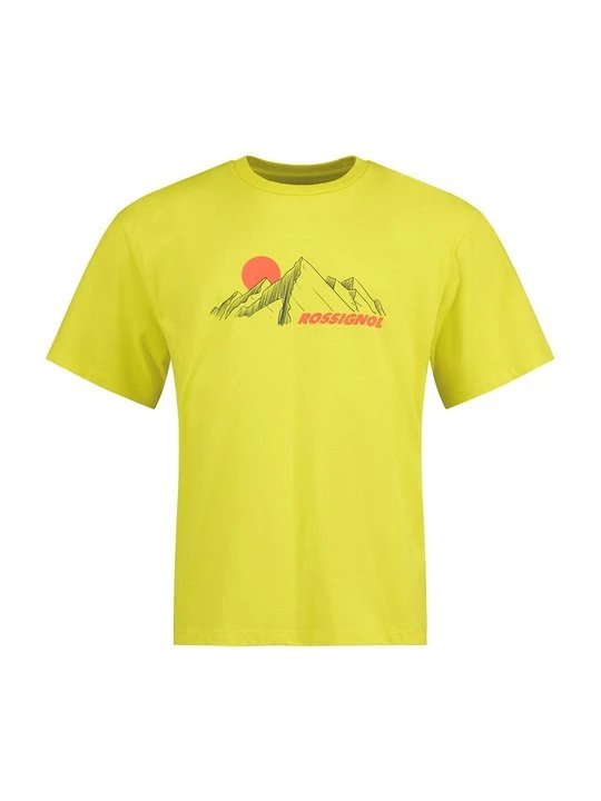 Zdjęcie produktu T-shirt z nadrukiem Rossignol zielony