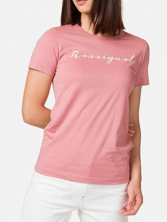 Zdjęcie produktu T-shirt z nadrukiem Rossignol jasnoróżowy