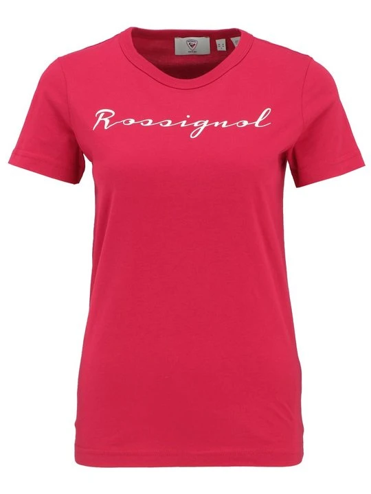 Zdjęcie produktu T-shirt z nadrukiem Rossignol czerwony
