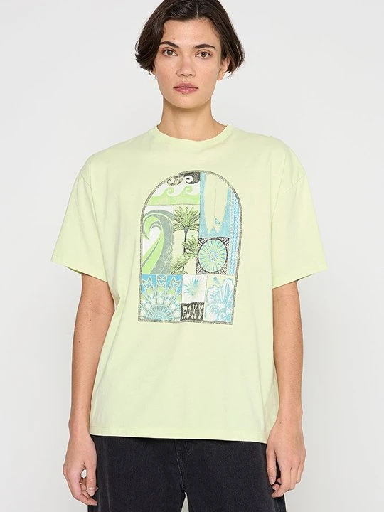 Zdjęcie produktu T-shirt z nadrukiem Roxy zielony