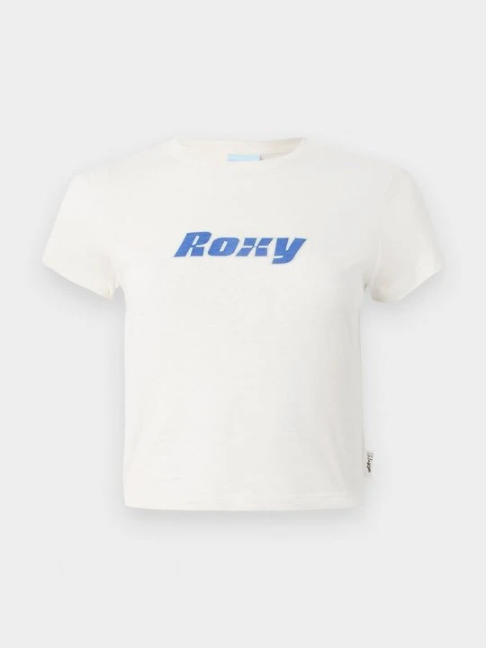 Zdjęcie produktu T-shirt z nadrukiem Roxy mleczny