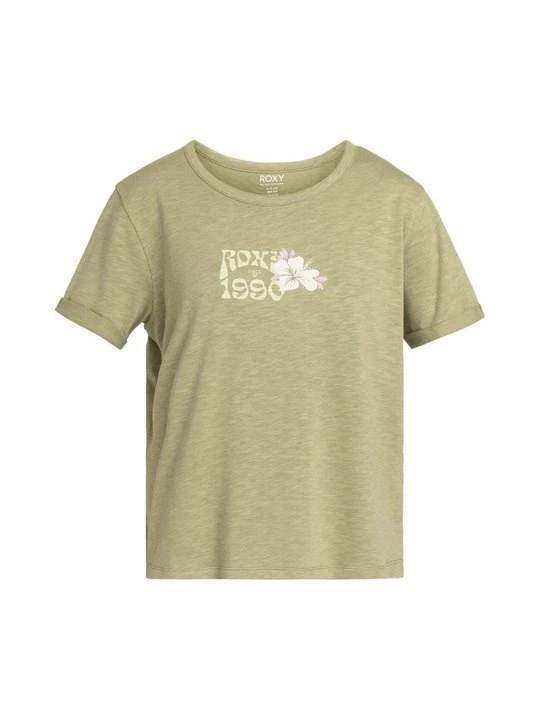 Zdjęcie produktu T-shirt z nadrukiem Roxy zielony