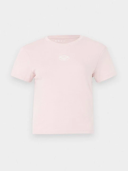 Zdjęcie produktu T-shirt z nadrukiem Roxy jasnoróżowy