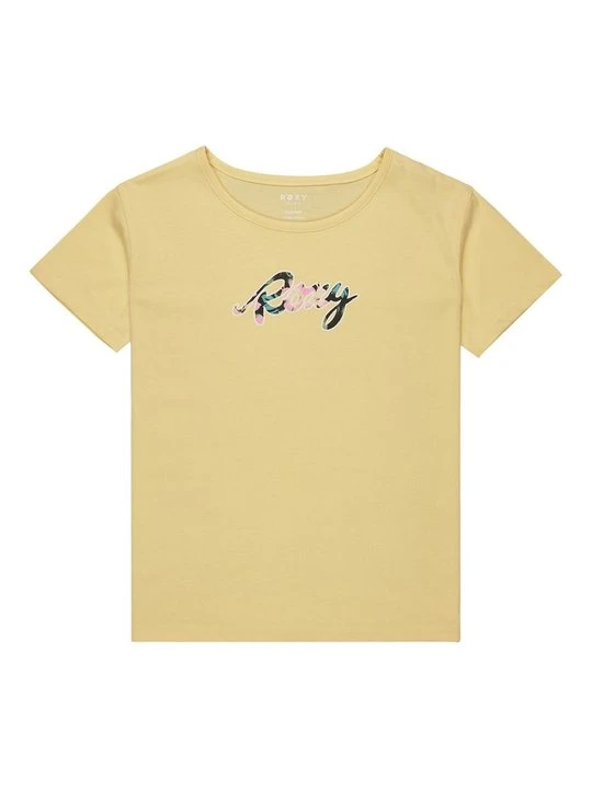 Zdjęcie produktu T-shirt z nadrukiem Roxy beżowy