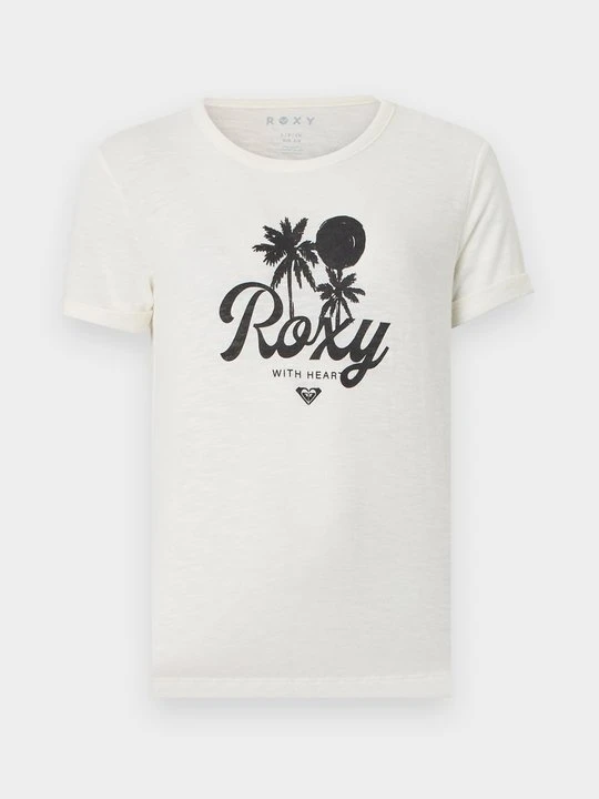 Zdjęcie produktu T-shirt z nadrukiem Roxy biały