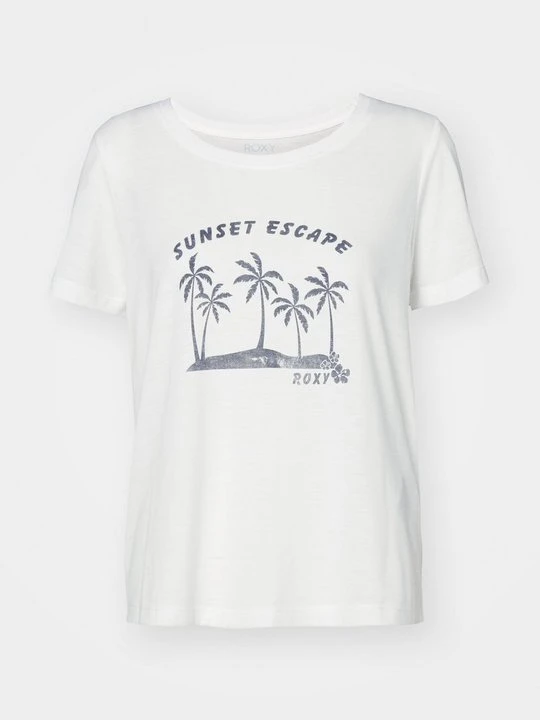 Zdjęcie produktu T-shirt z nadrukiem Roxy biały