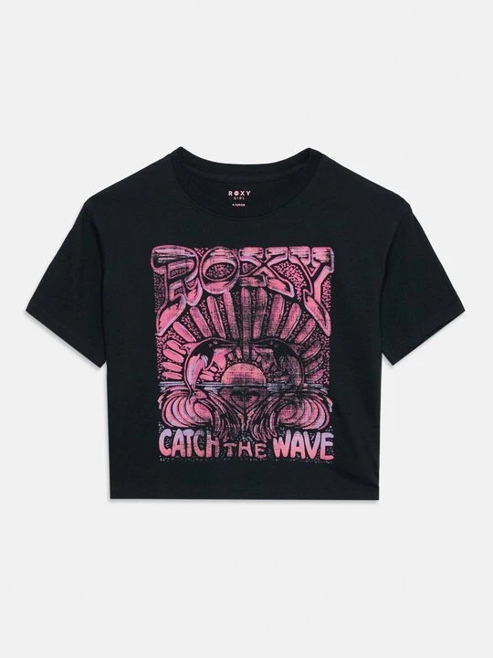 Zdjęcie produktu T-shirt z nadrukiem Roxy czarny