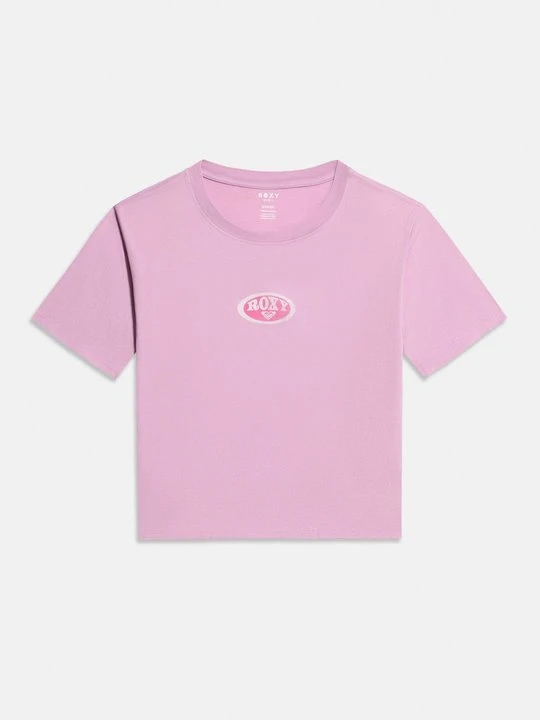 Zdjęcie produktu T-shirt z nadrukiem Roxy liliowy